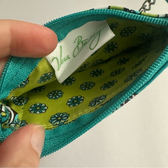 Vera Bradley peacock small ID coin purse. - Picture 3 of 3